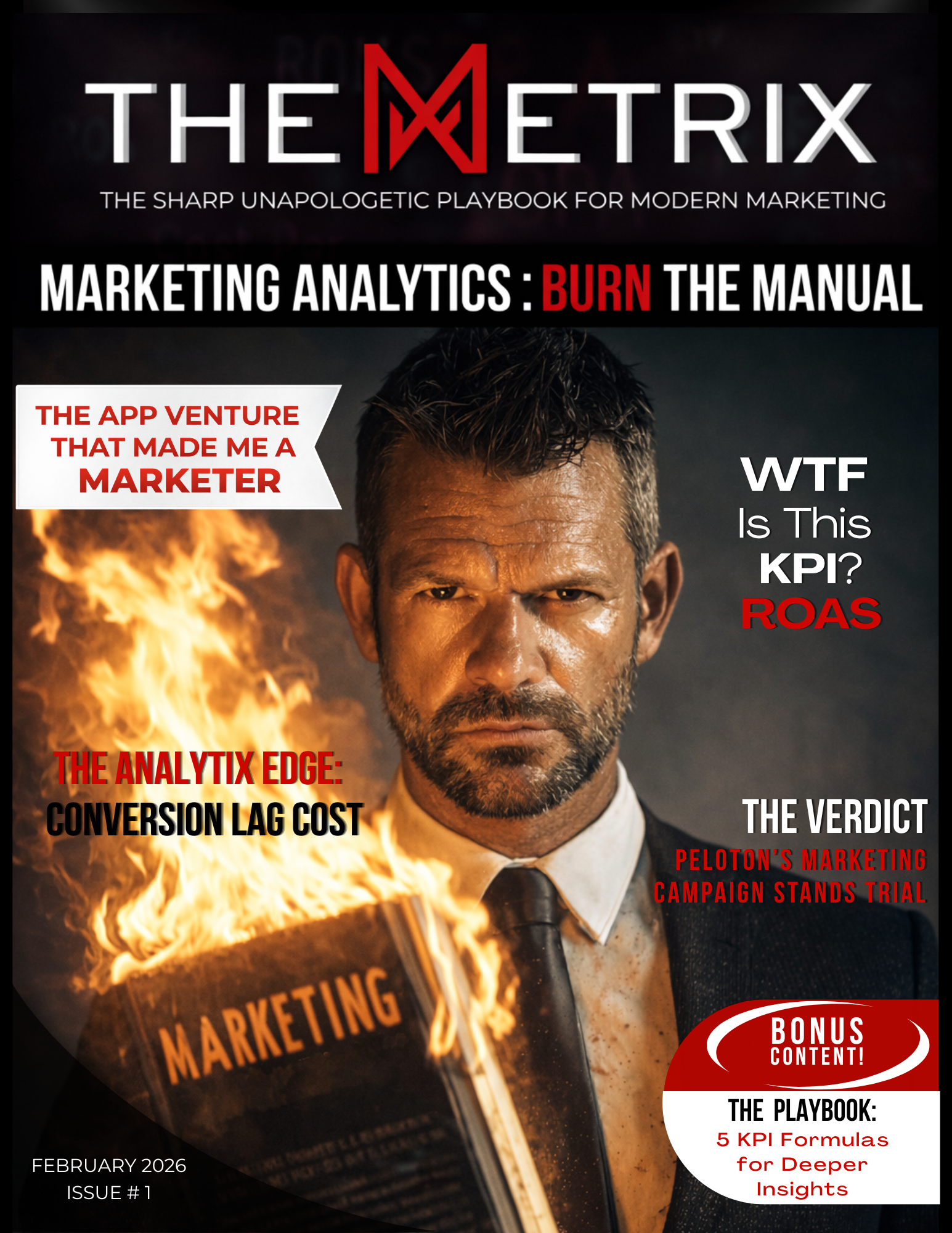 the metrix cover page issue #1
